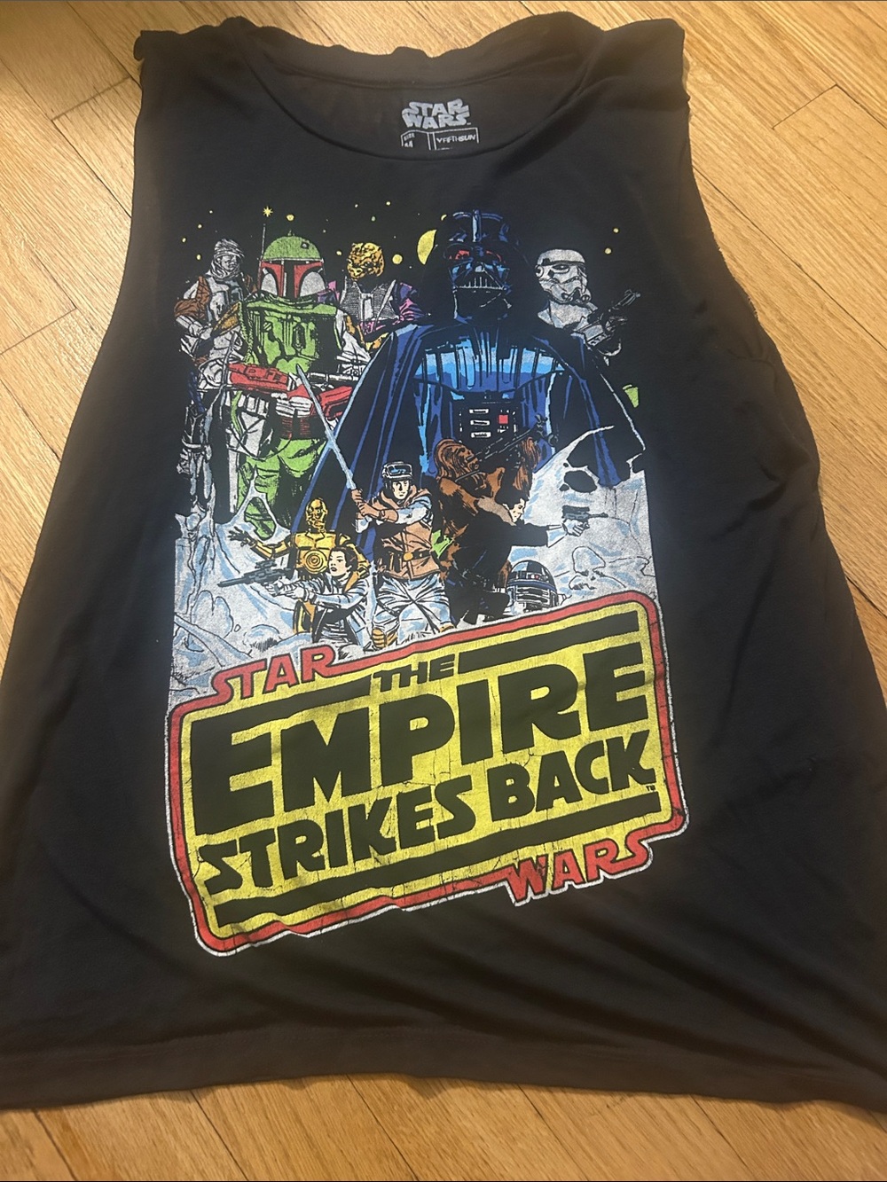 Star Wars Women’s The Empire Strikes Back Black Graphic Tee